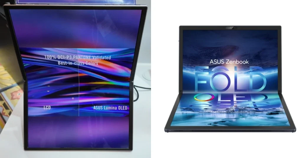 Asus’ foldable portable monitor
